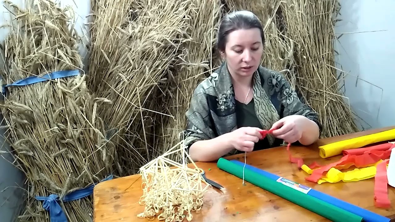 Wykonanie pomponów do zdobienia pająka