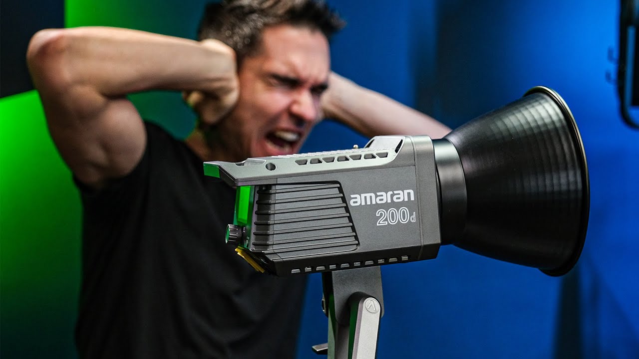 Why I wouldn't buy the Aputure Amaran 200d - My problem with fan noise