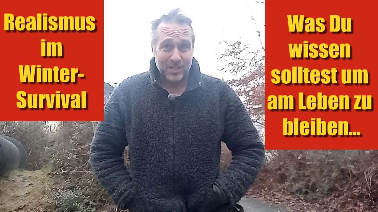 Realismus im (Winter-) Survival...- was Du wissen solltest um am Leben zu bleiben...