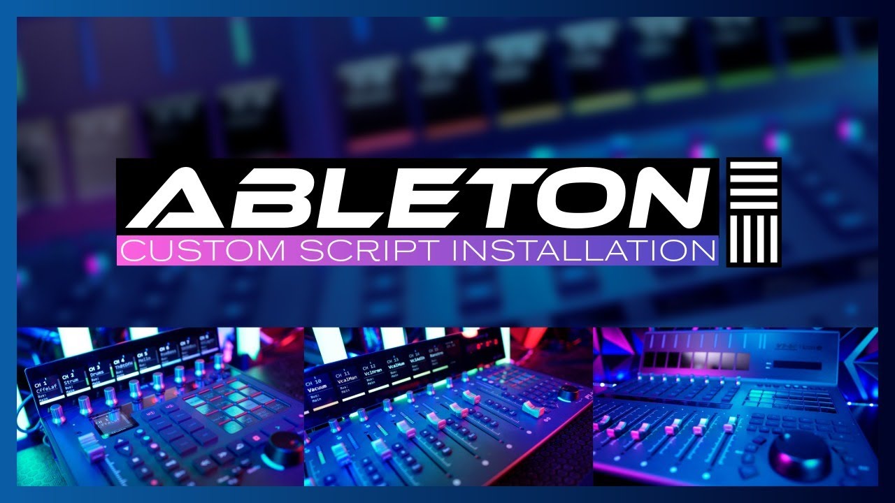 Ableton Live Custom Script 2026 - установка iCon V1-M / P1-M / P1-Nano