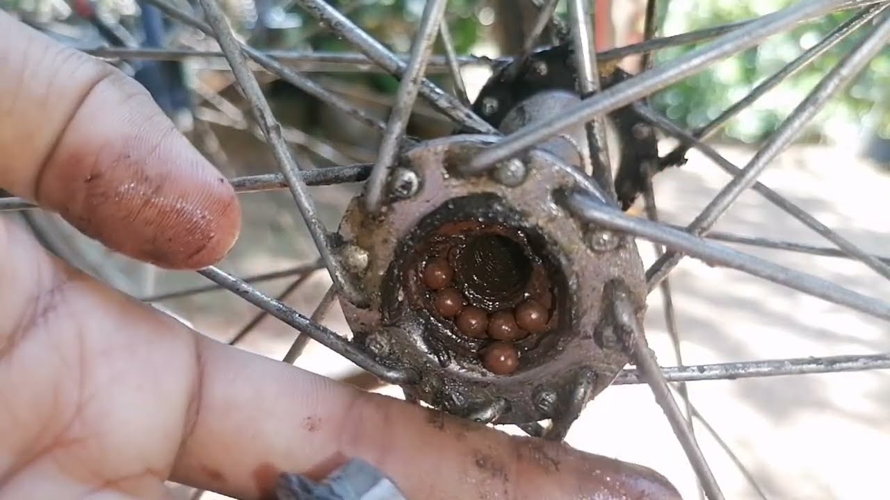 Maintain cycle front hub 😳❤️ | #tips #tricks #shorts #cycle #hub #replacement  #repair #greasing