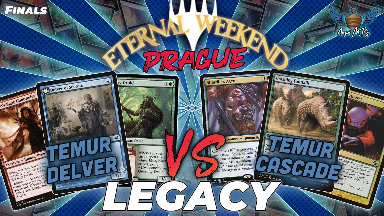 MTG Legacy | Temur Delver vs Temur Cascade | Eternal Weekend Europe 2023 | Finals