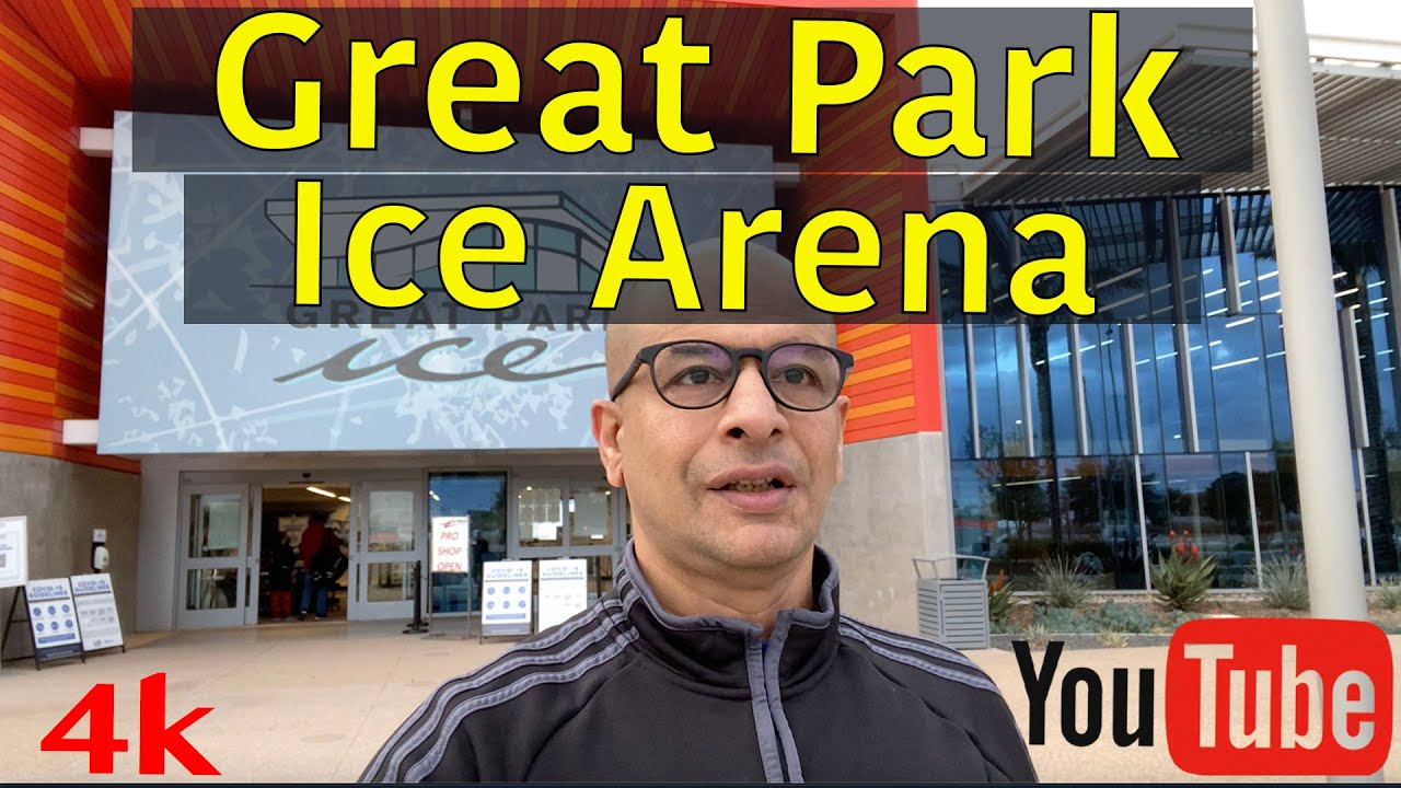 Great Park ICE  ।। The Largest Ice-Hockey Arena in California ।। 4K
