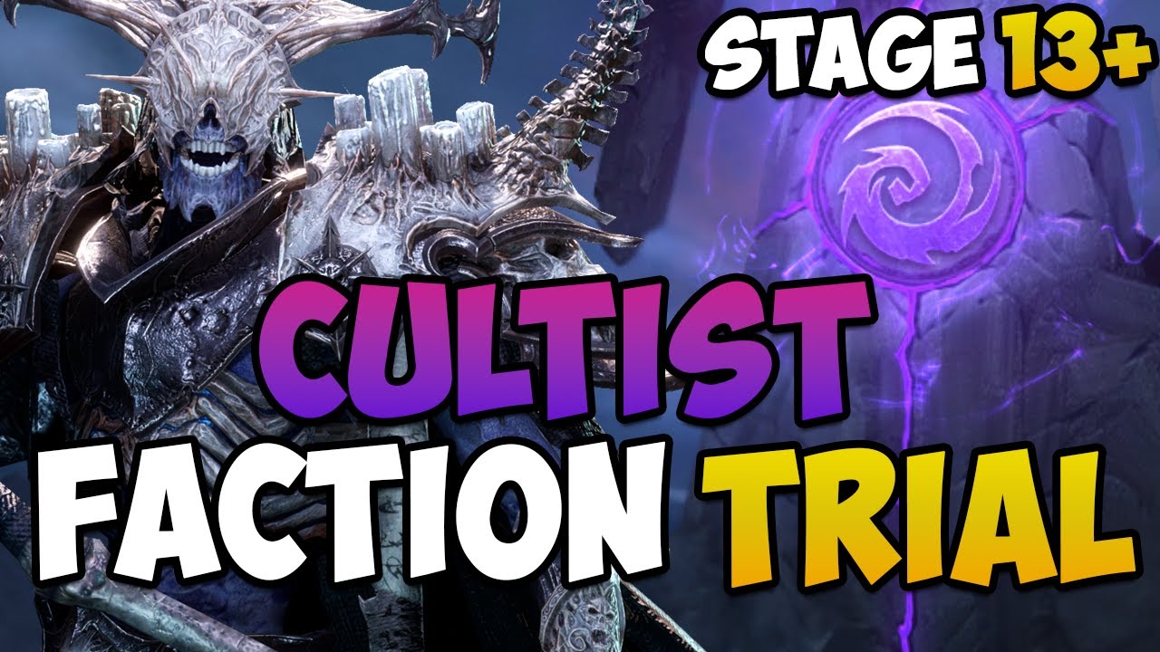 Cultist Faction Trial 13+ I Watcher of Realms