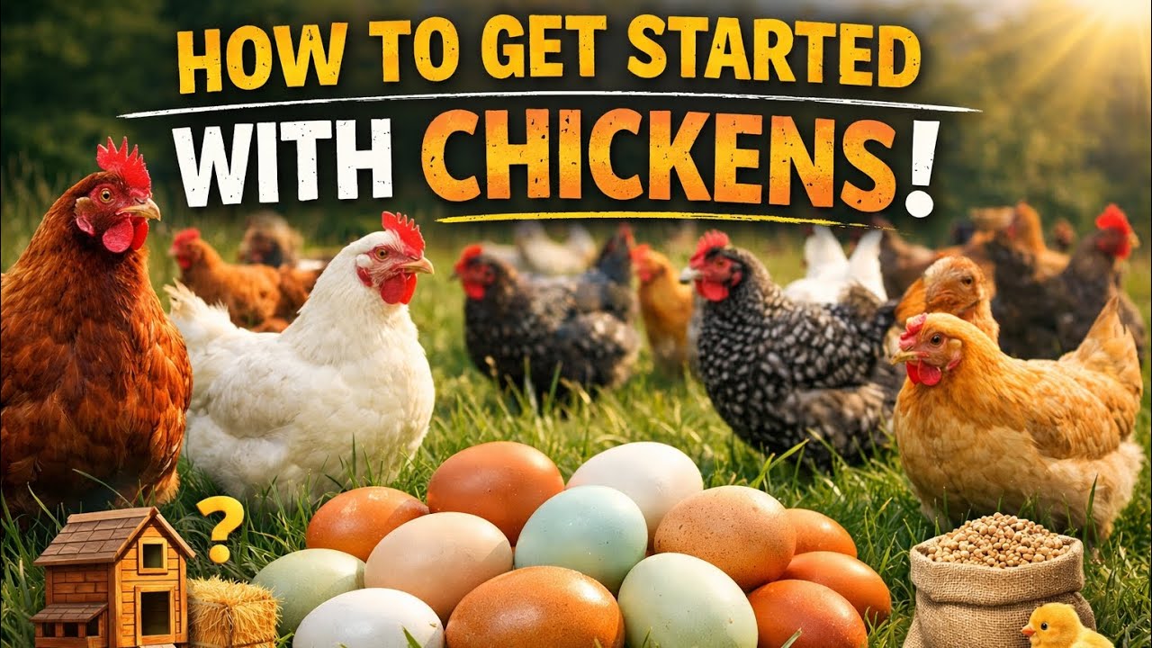 How To Get Started With Chicken.All You Need To Know About Raising Chicken