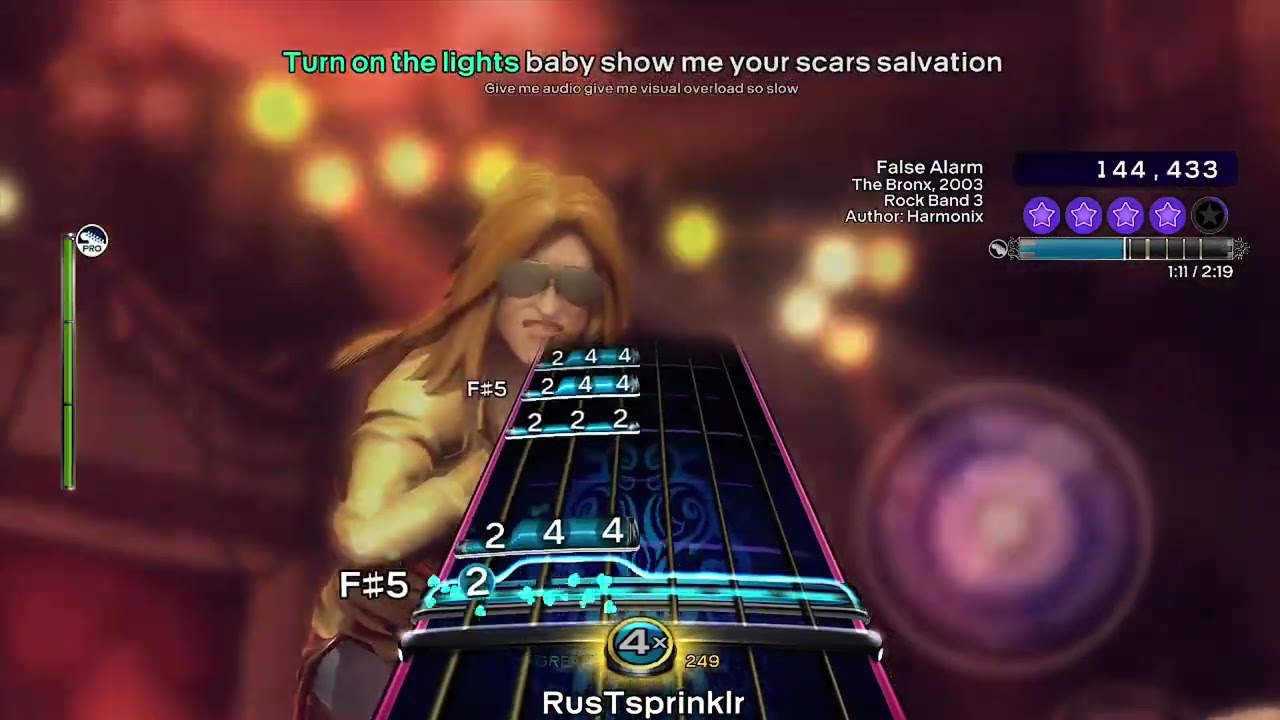 Rock Band 3 - False Alarm - Pro Guitar FC