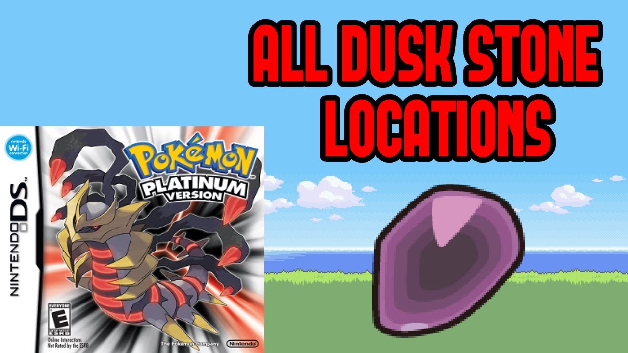 Dusk Stone Locations | Pokemon Platinum