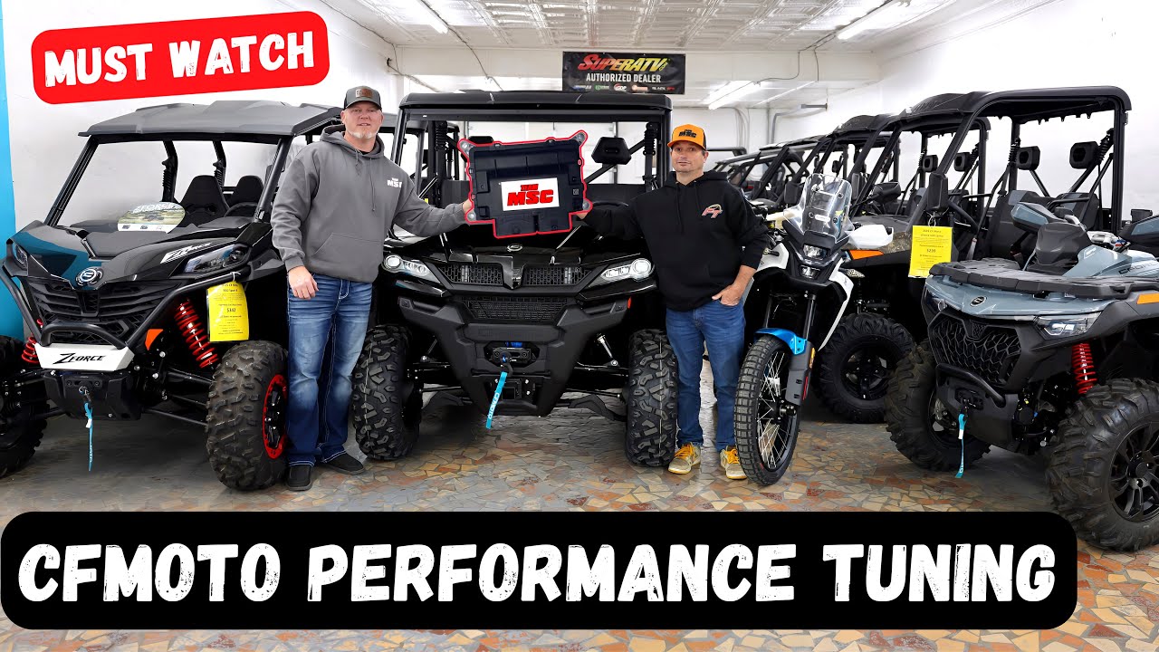 Посмотрите перед установкой Team MSC Tune или Power ECU на ваш CFMOTO
