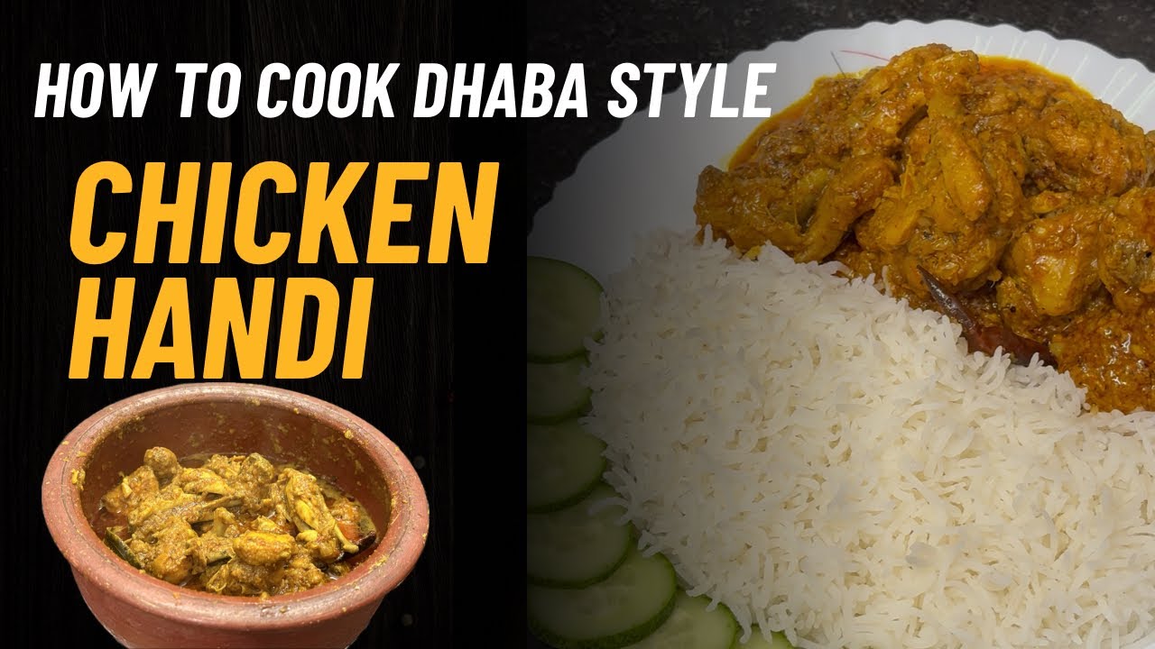 Chicken Handi Recipe at Home | Restaurant Style Handi Chicken 🍗