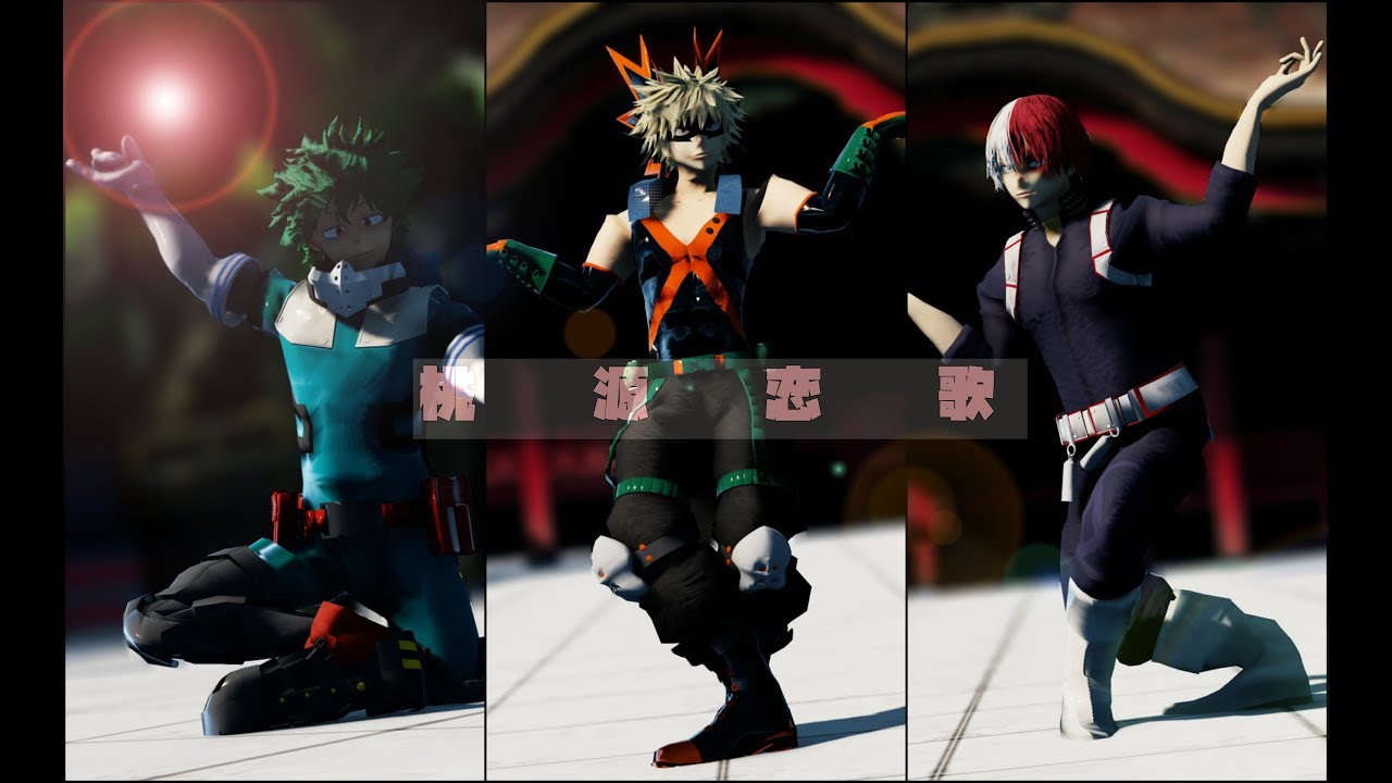 【Boku no Hero Academia MMDPV 4K】『 Tougen Renka』  | Bakugou - Midoriya - Todoroki |
