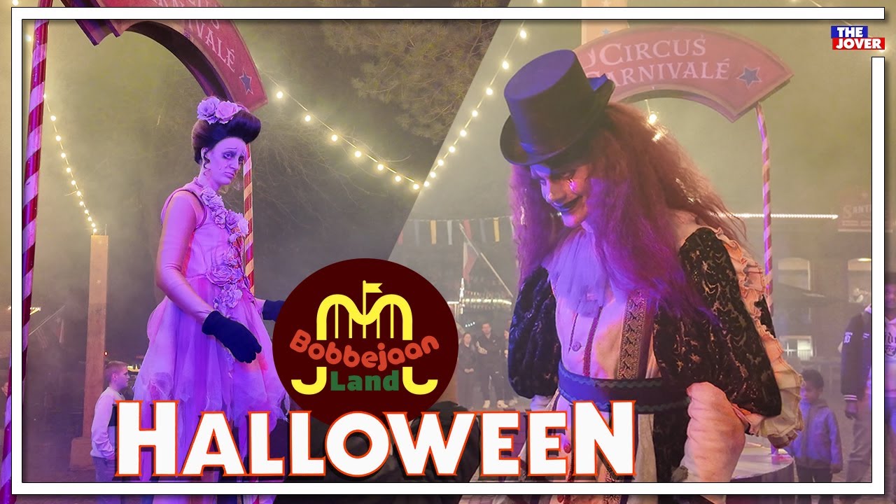 Eerste keer ooit HAUNTED HOUSE | Bobbejaanland 2025