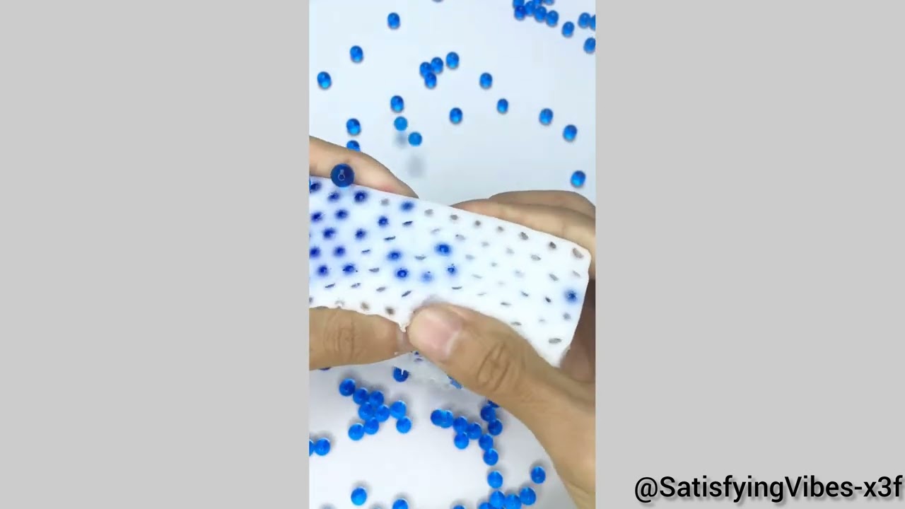 Satisfying Orbeez Sponge Squish | Relax & Enjoy the Crunch 💦