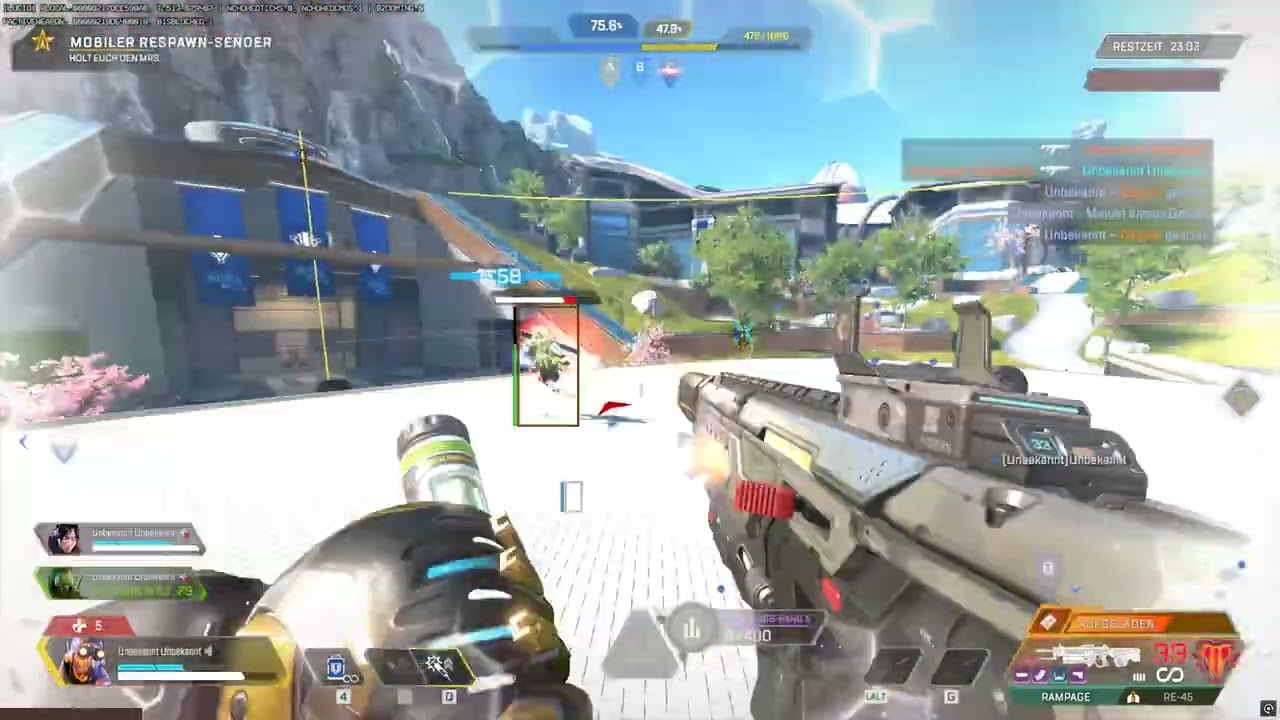 aimbotting people with charged rampage