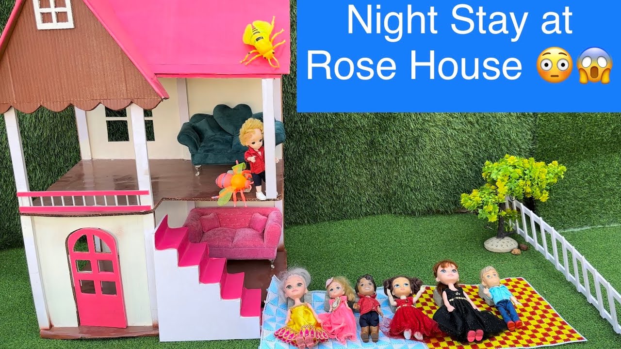 Night Stay at Rose House 😳😱| Chutti Bommma