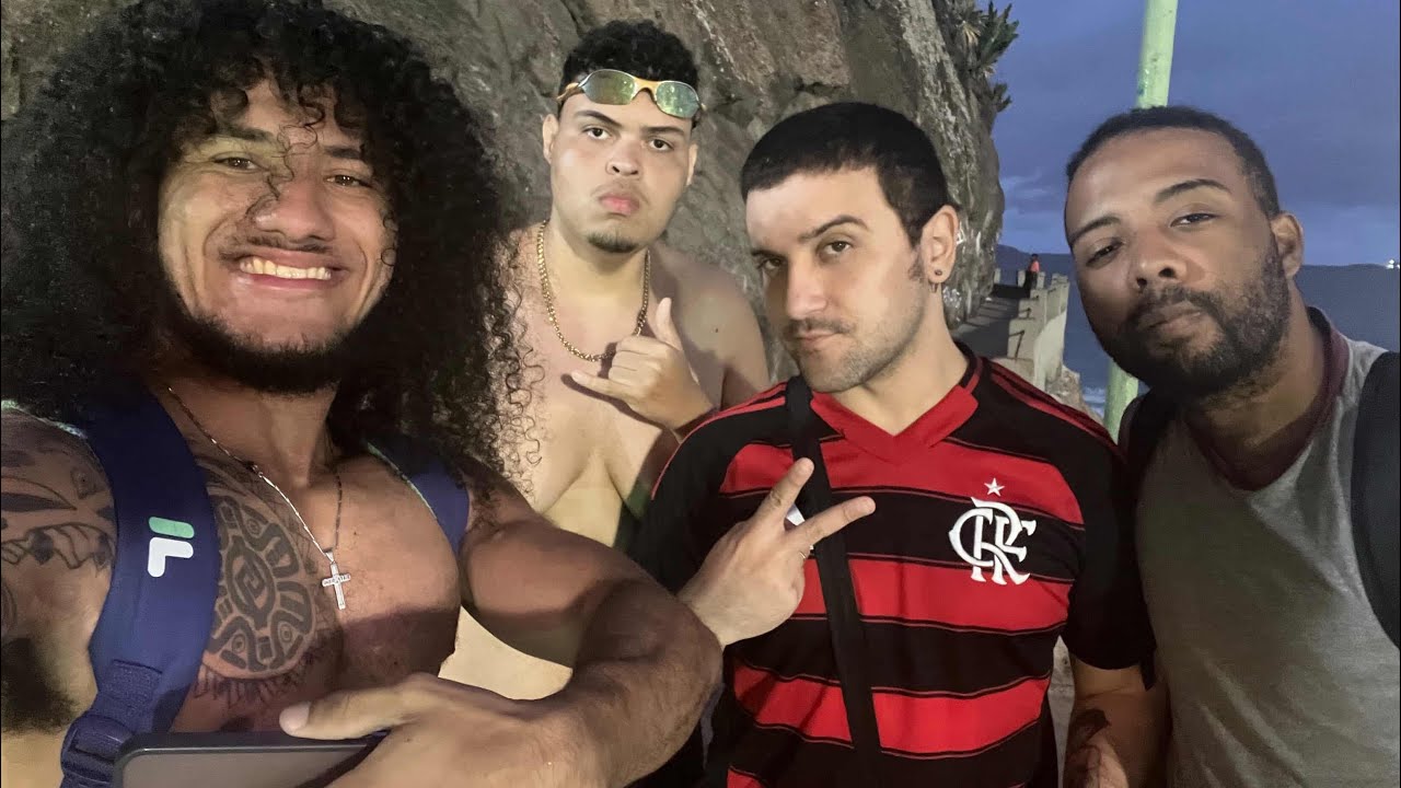 🔴 IRL: MEU MIGO DA ROÇA @ImdGordOn PASSEANDO NA PRAIA DE COPACABANA E CONHECENDO @DinoDiggory