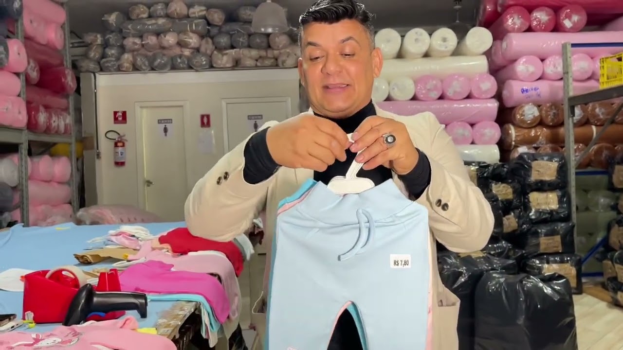 NA FÁBRICA CUSTA R$5,00 AGORA VOCE VAI COMPRAR ROUPA INFANTIL DIRETO DA FÁBRICA QUE ABASTECE O BRÁS 