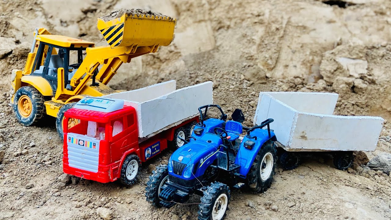 JCB 5cx fully loading sand HMT tractor | Sonalika rx60 tractor|@MrDevCreators