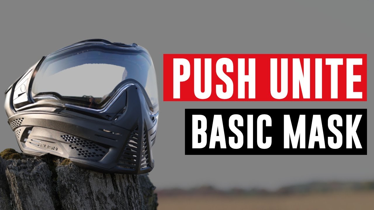 Push Unite Basic Paintball Mask