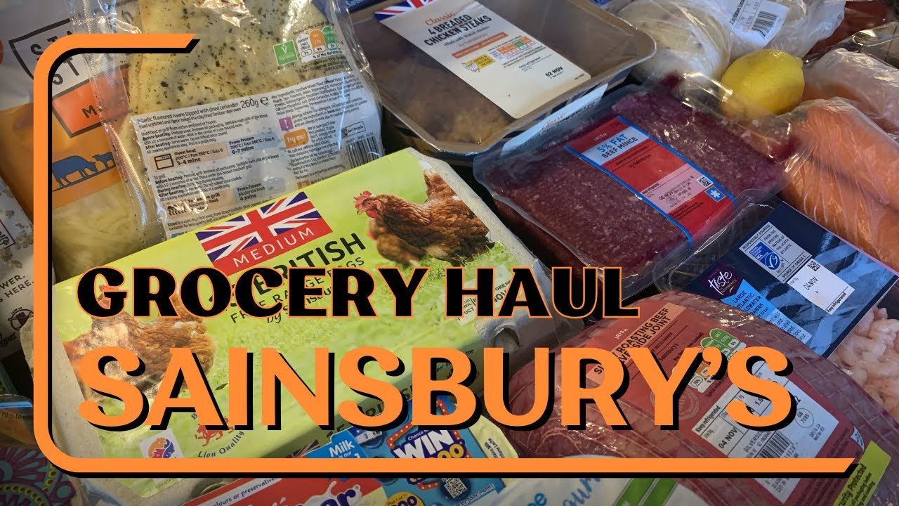 Sainsbury’s Grocery Haul | Weekly Food Shop | 1st November  2024