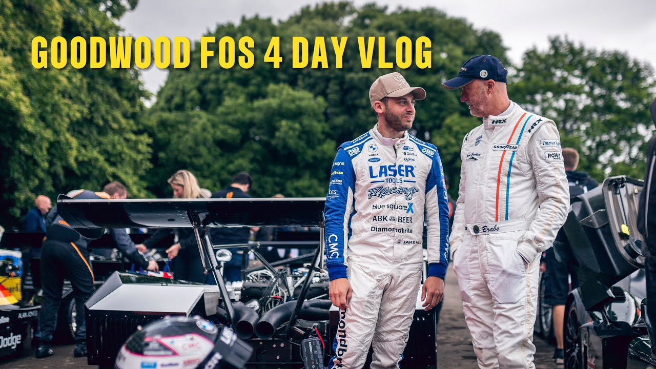 4-дневный видеоблог Goodwood FOS! Гонки Джейка Хилла