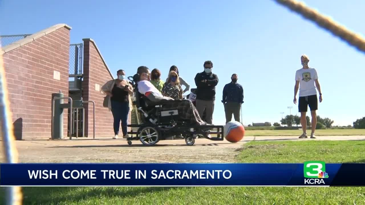Wish Granted: Sacramento teen gets new power chair to play soccer
