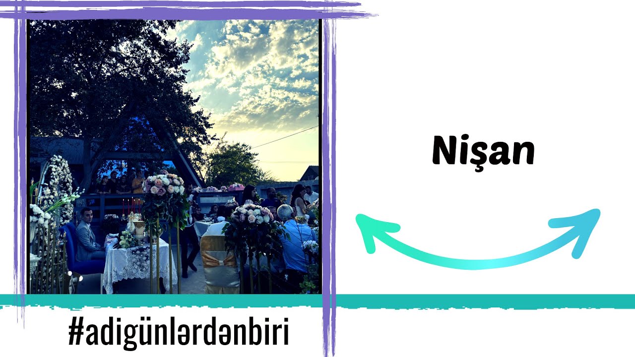 Adi günlərdən biri:Nişan #adigunlerdenbiri #feridresul