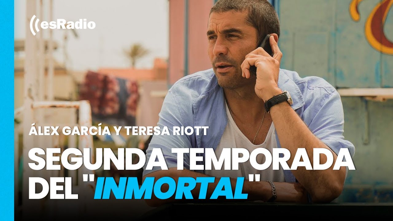 Entrevista a Álex García y Teresa Riott por la T2 de 'El inmortal'