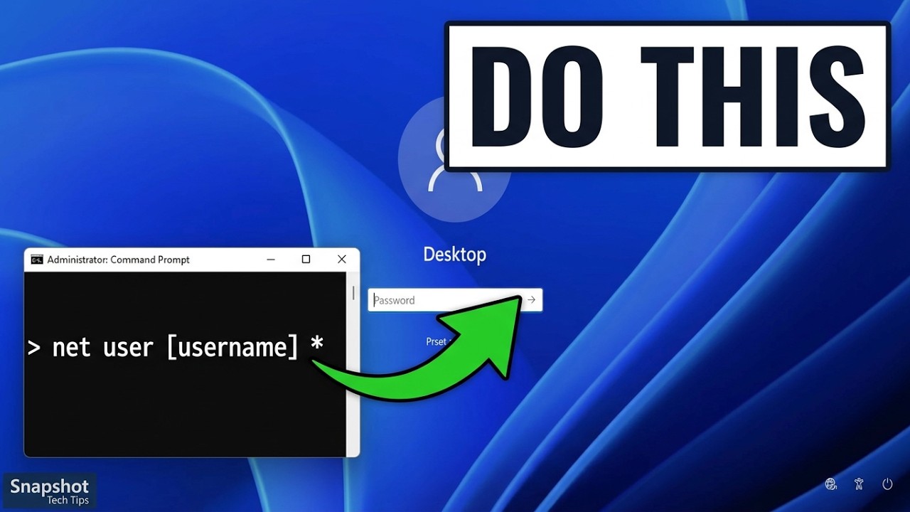 Reset Your WINDOWS PASSWORD with This Trick in 3 MINUTES