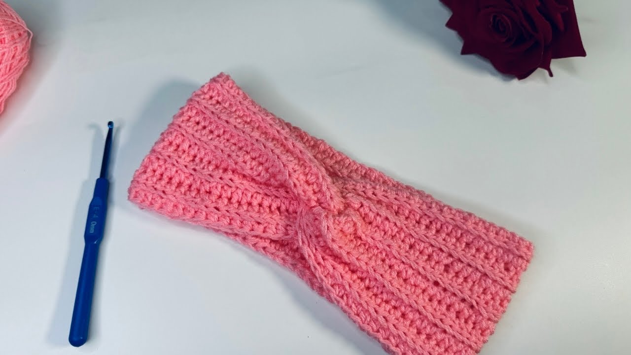 Crochet X-Twisted Headband ~ Super Easy for crochet beginners!!