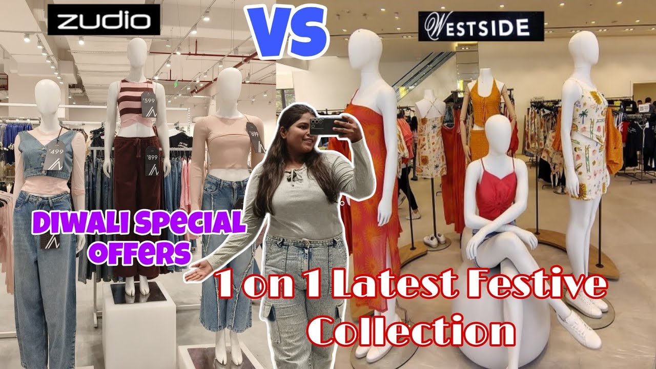Zudio vs Westside: Western Dresses Collection 2025 | Diwali Western Wear Under 500!
