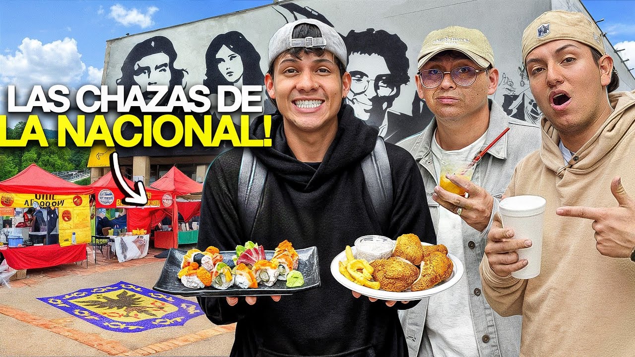 TOUR GASTRONOMICO por LA UNIVERSIDAD NACIONAL!  ¿Es buena? 🍔🍗