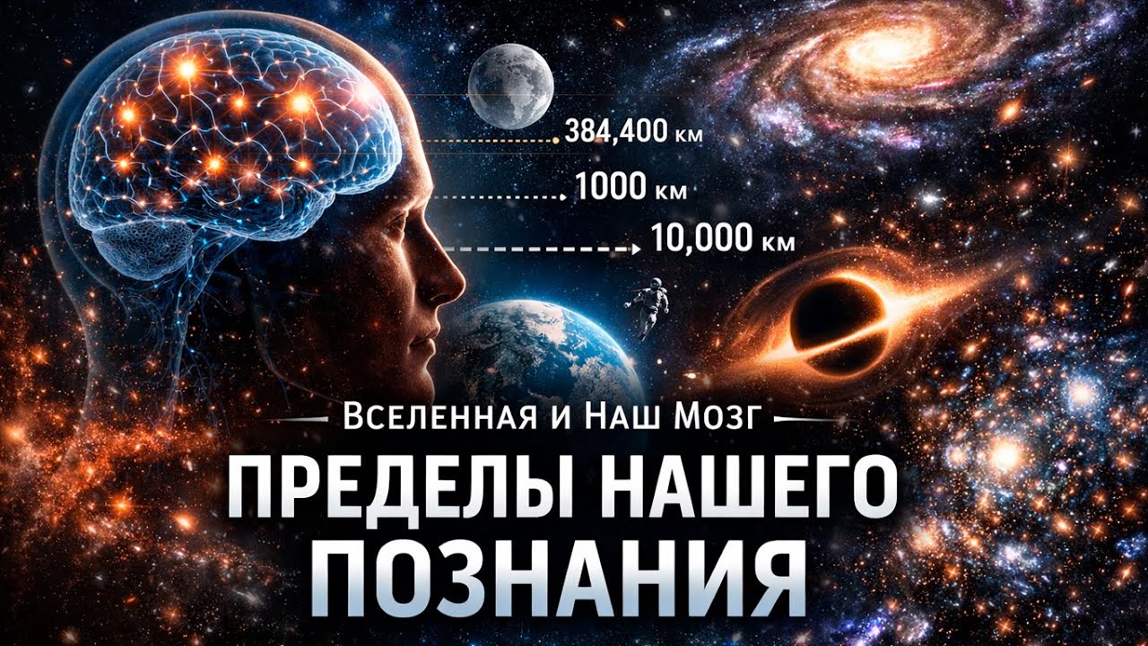 Почему мозг НЕ способен представить космос (и это ломает нас изнутри)