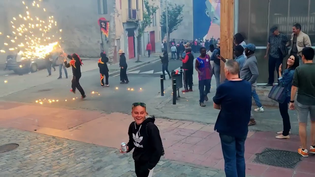 Nit de foc de Sant Anastasi Lleida 2024