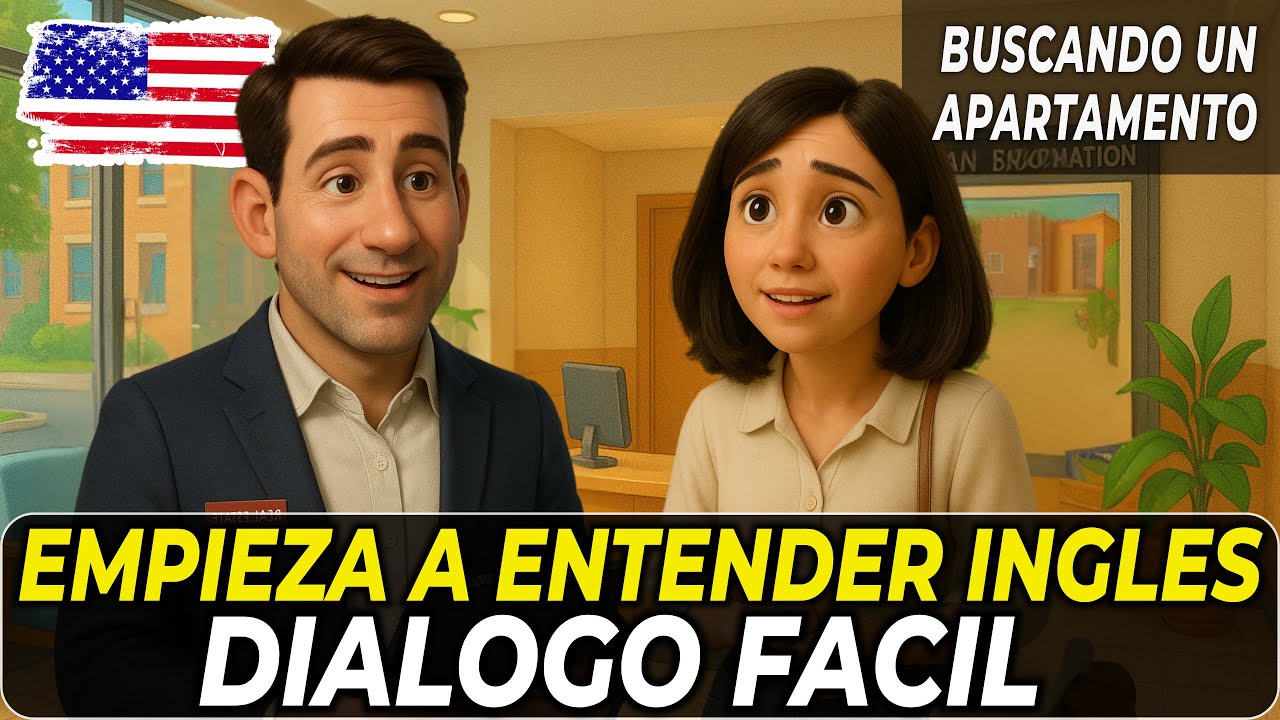 Escucha este Diálogo y Entenderás el Inglés Fácil y Rápido ✅ Buscando un Apartamento 🏠