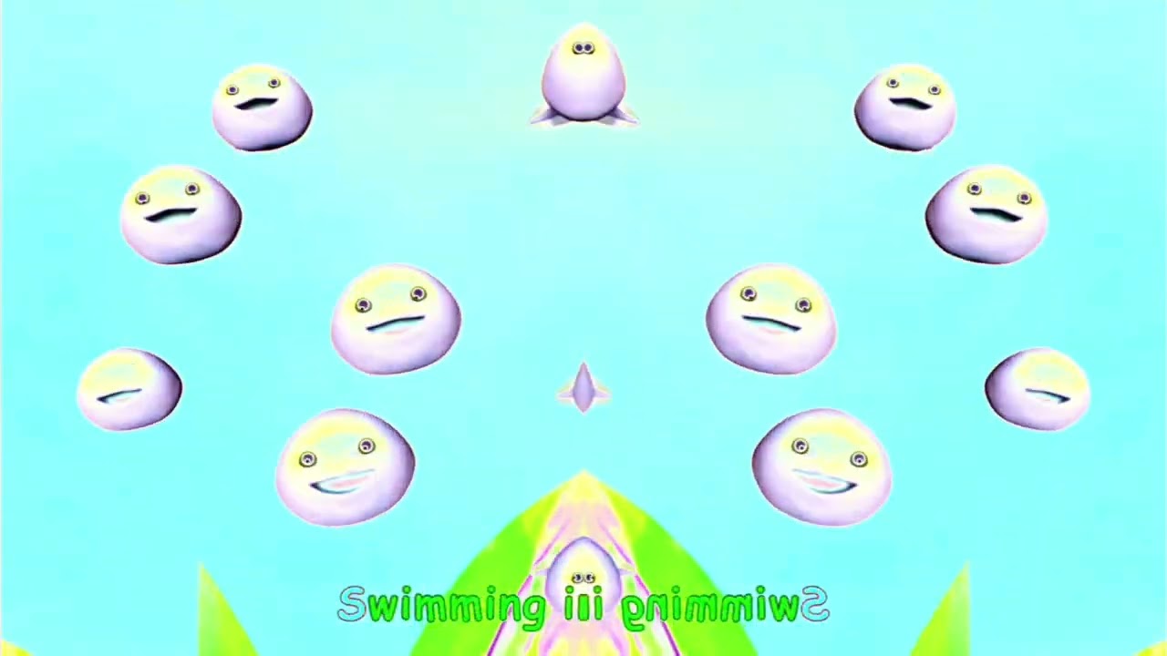 The Tadpoles Are Swimming! | Number Song Funny Effects | Powered By: Klasky Csupo 2001 Effects