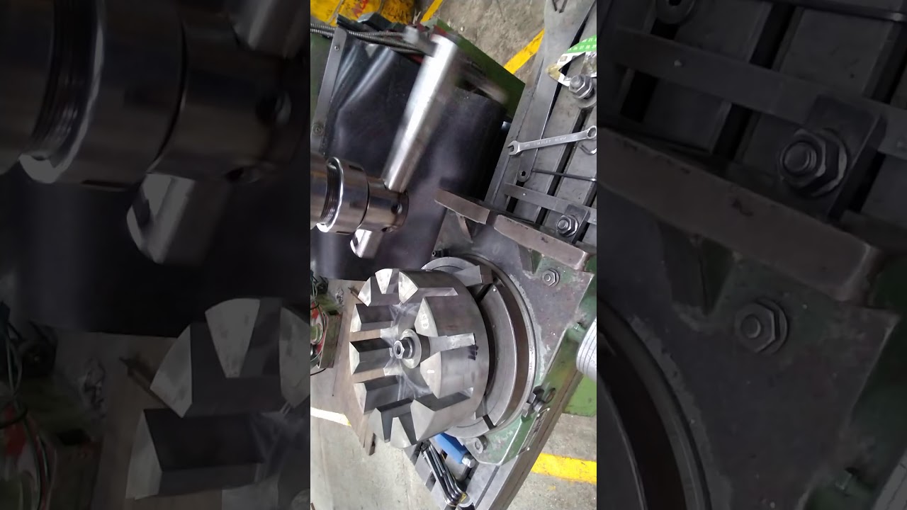 Fabricando rotor para bomba viking, fresadora convencional(4)