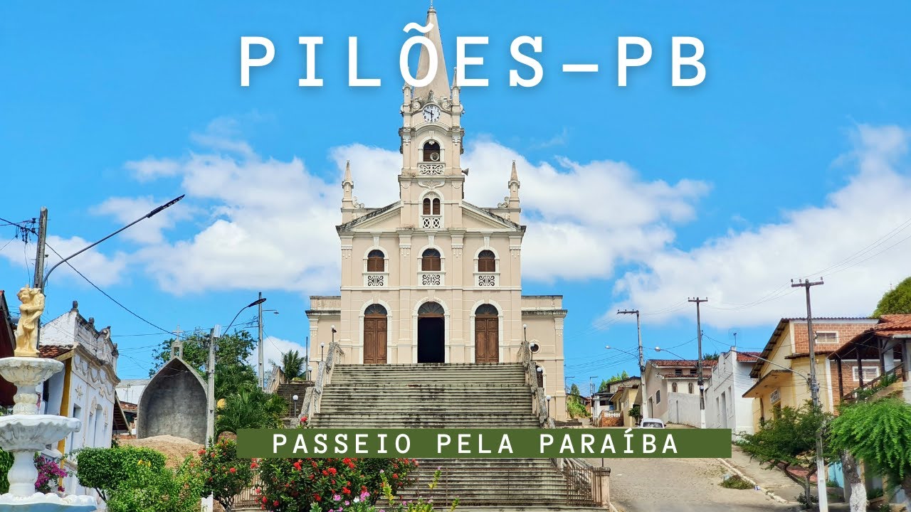Passeio pela cidade de PILÕES na PARAÍBA, brejo paraibano! Cidade da cachoeira de Ouricuri