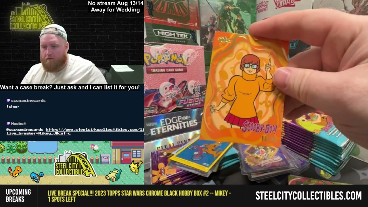 2025 Upper Deck Fleer Scooby Doo Hobby Box x2 -- Personal Break for Dustin