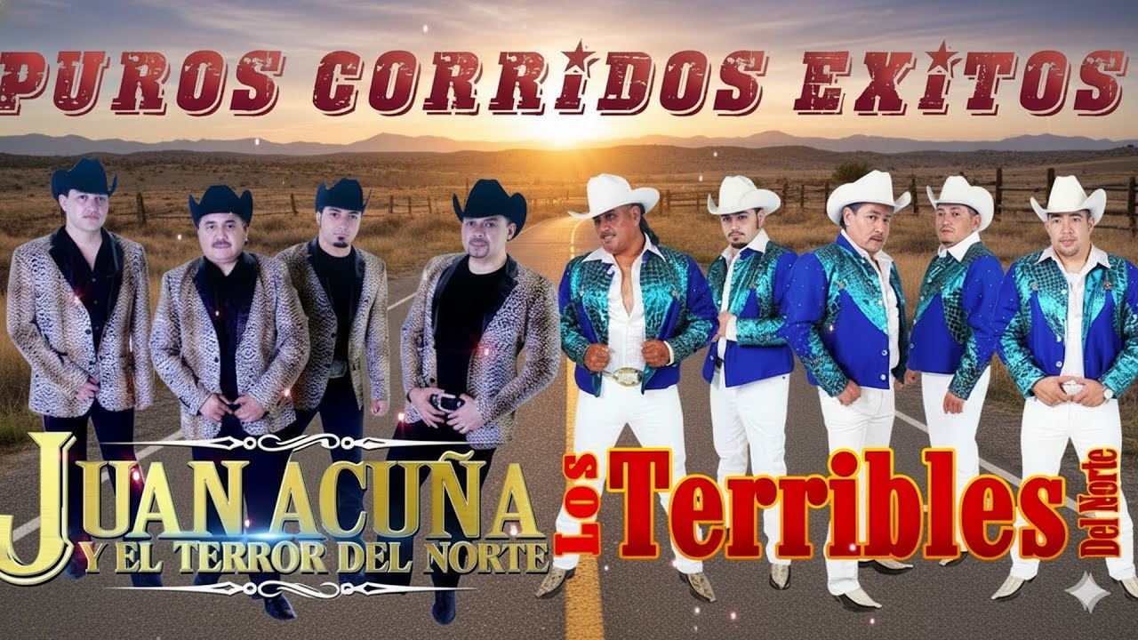 Los Terribles Del Norte VS Juan Acuña y El Terror Del Norte - Puros Corridos Mix 2026