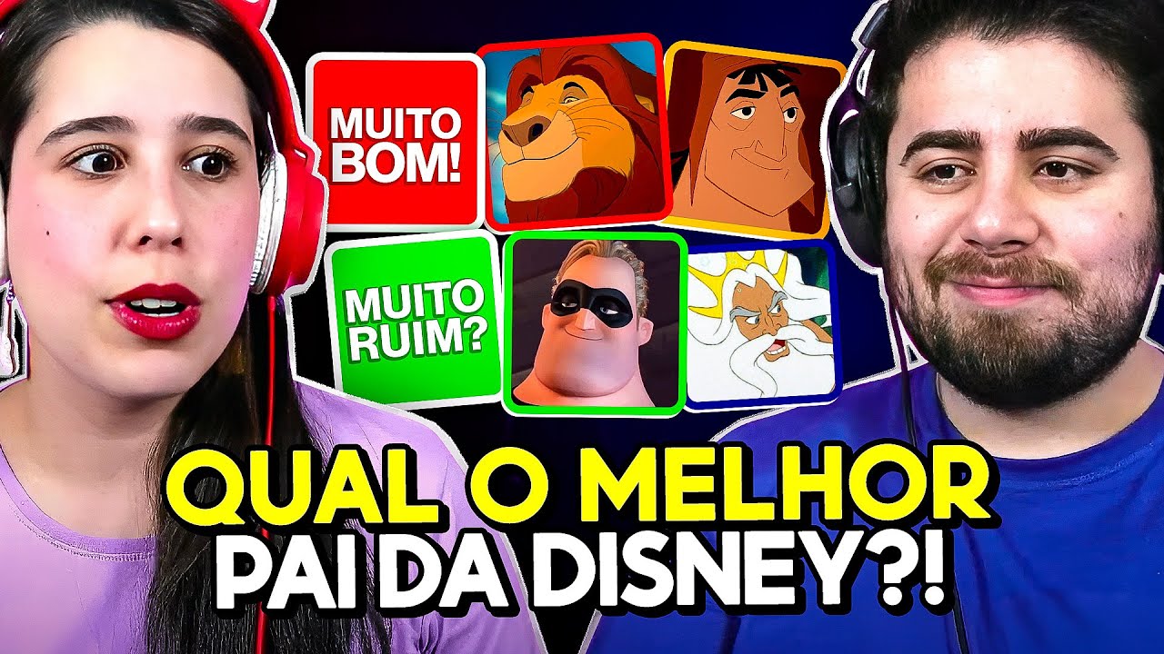 ELE É O MELHOR PAI DA DISNEY? | Tierlist - Corte de Live
