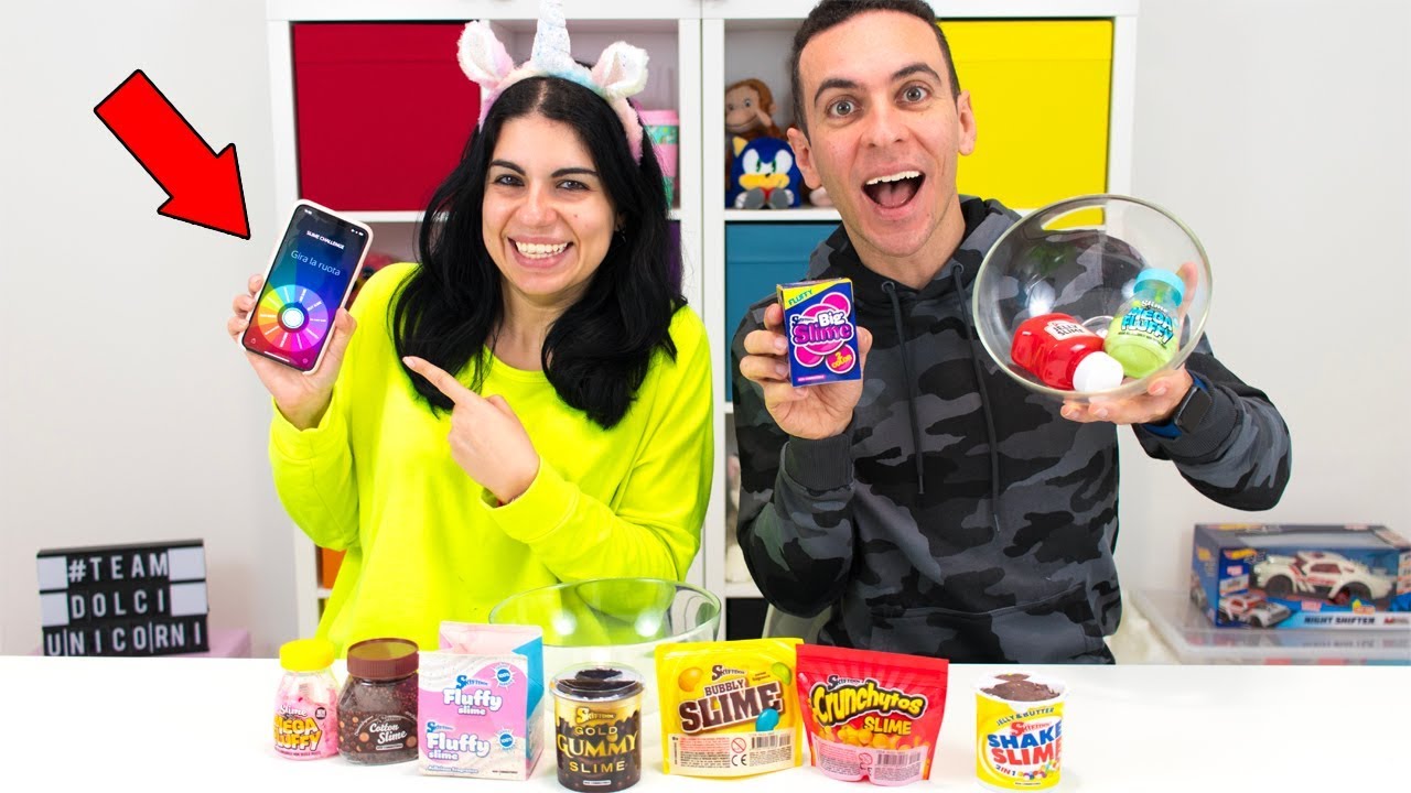 Uniamo SLIME scelti dalla RUOTA MISTERIOSA! Chi avrà VINTO?