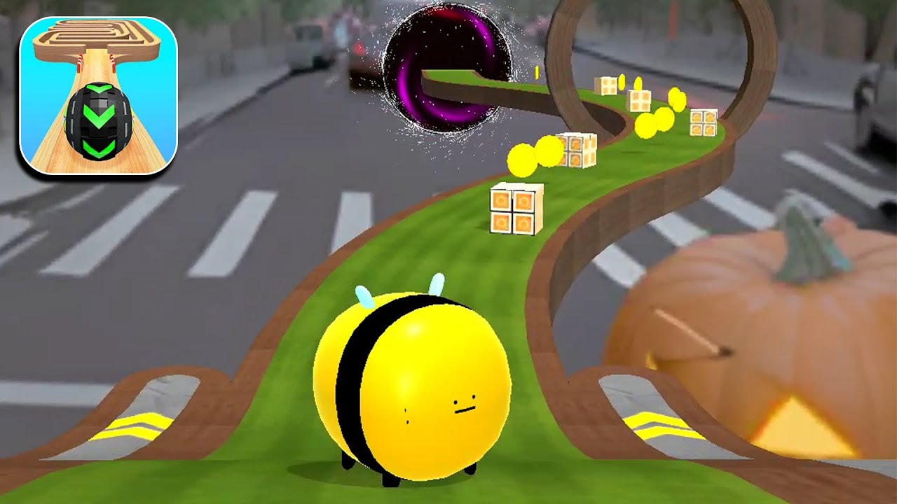 Rolling Ball Sky Escape Gameplay Speedrun All Level 428-435