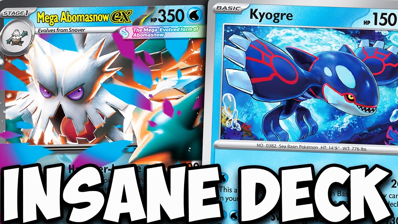 Mega Abomasnow ex Is The Most INSANE Mega Evolution Deck!