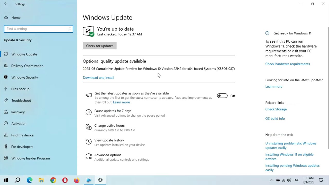 Windows 10 Cumulative Update For Version 22H2 x64 Based Systems - Updates Are GOOD But!