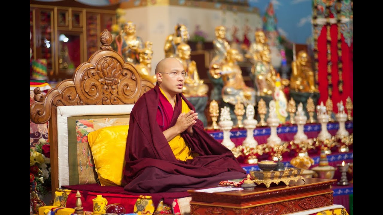 A brief introduction of Kagyu Monlam by Mingyur Rinpoche