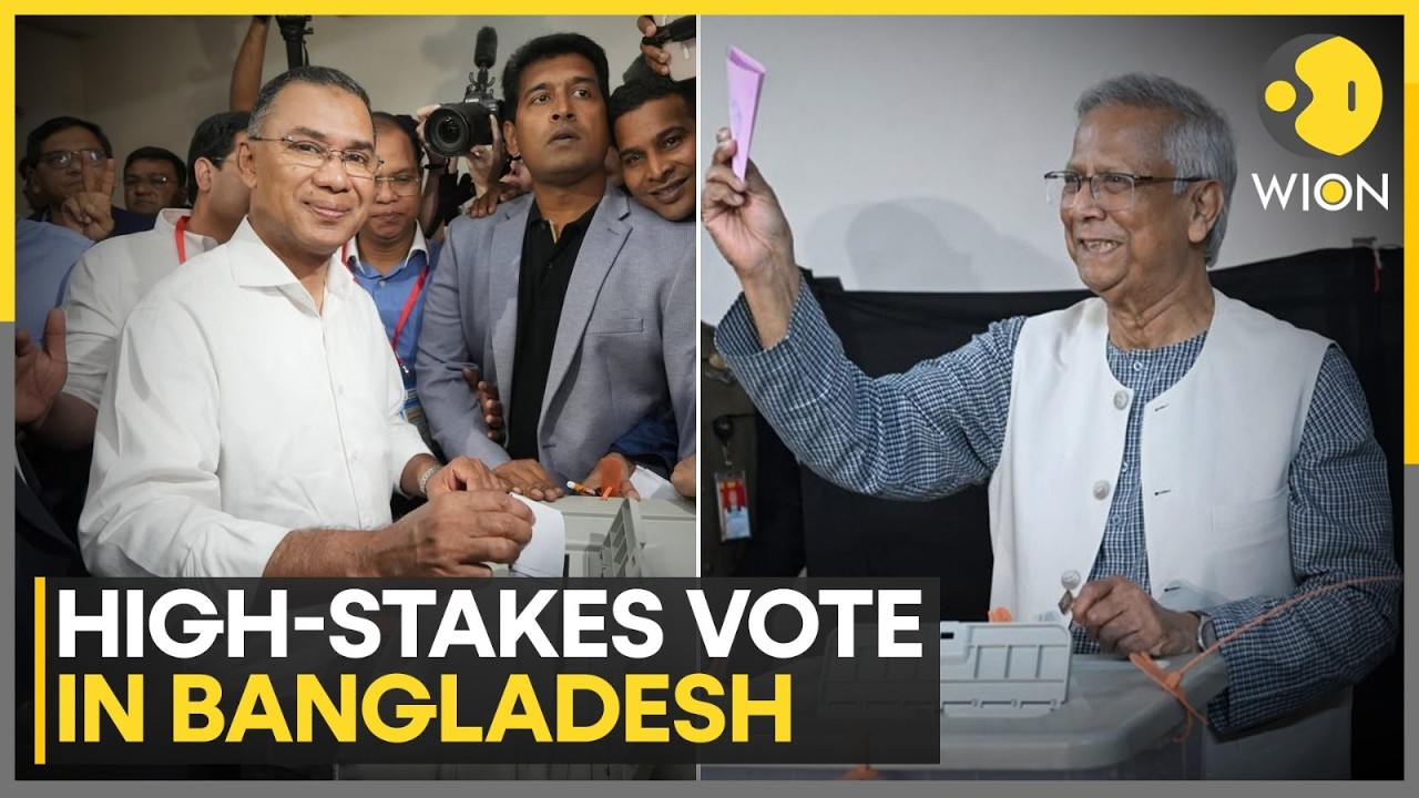 Bangladesh Votes Under Heavy Security as Crucial National Elections Begin | WION