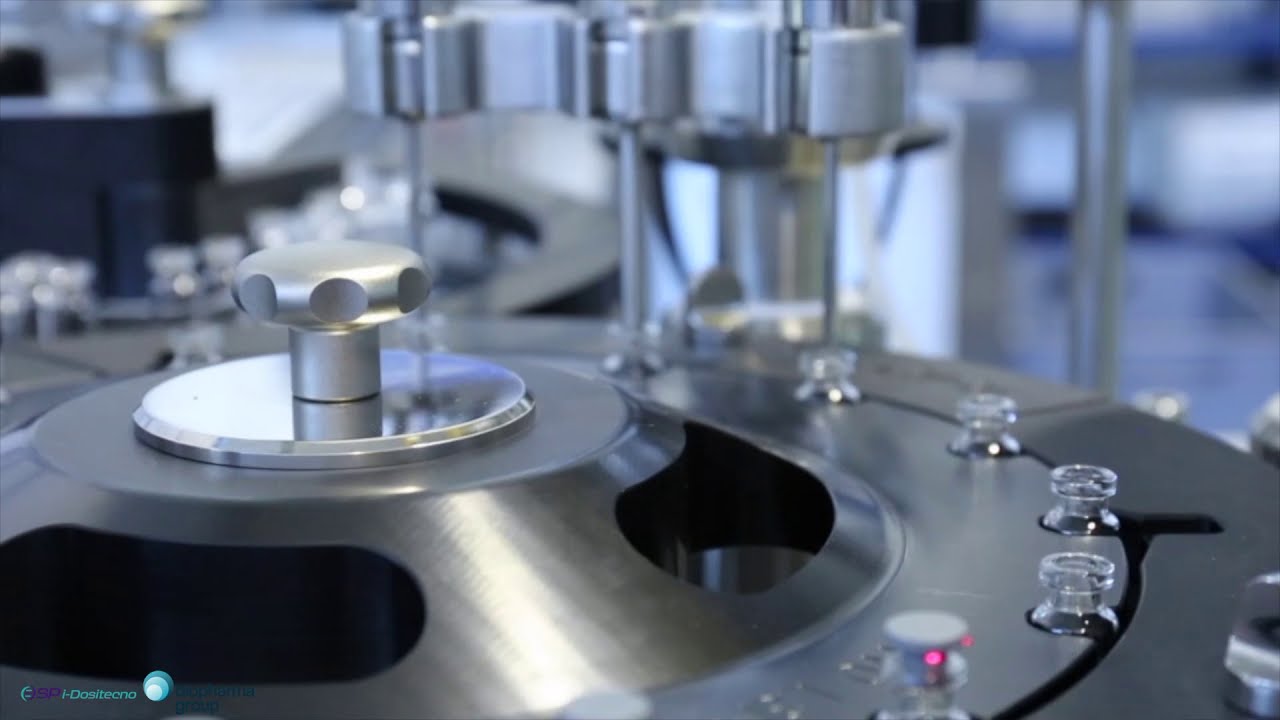 What does a filling line capable of processing 50 vials per minute look like in practice?
