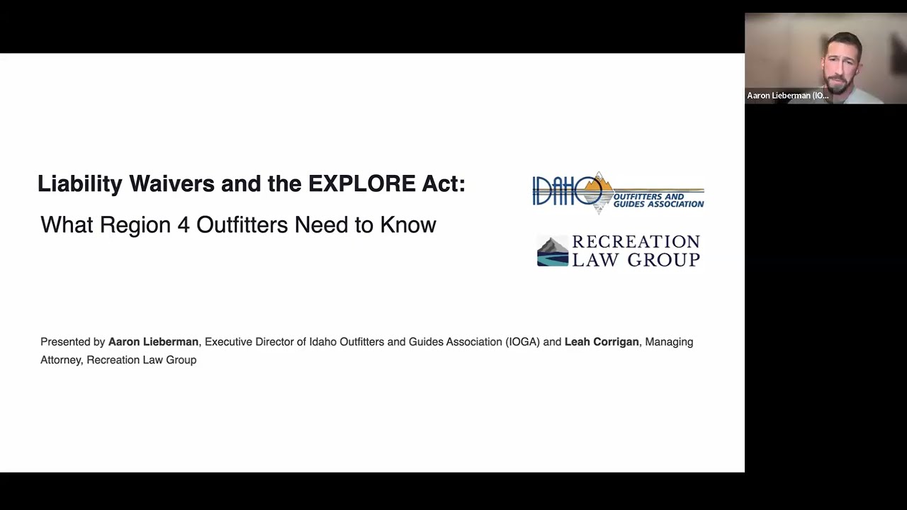 Liability Waivers and the EXPLORE Act: What R4 Outfitters Need to Know