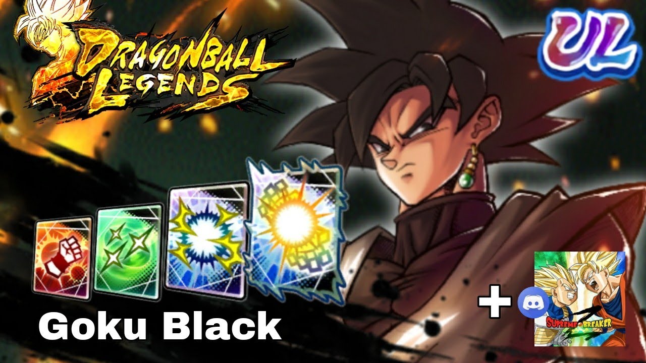 Dragon Ball Legends Concept - ULTRA Goku Black + Opening of the Discord server