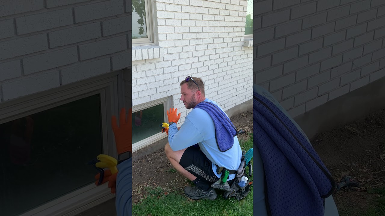 How we remove hard water - Petes Window Washing Utah